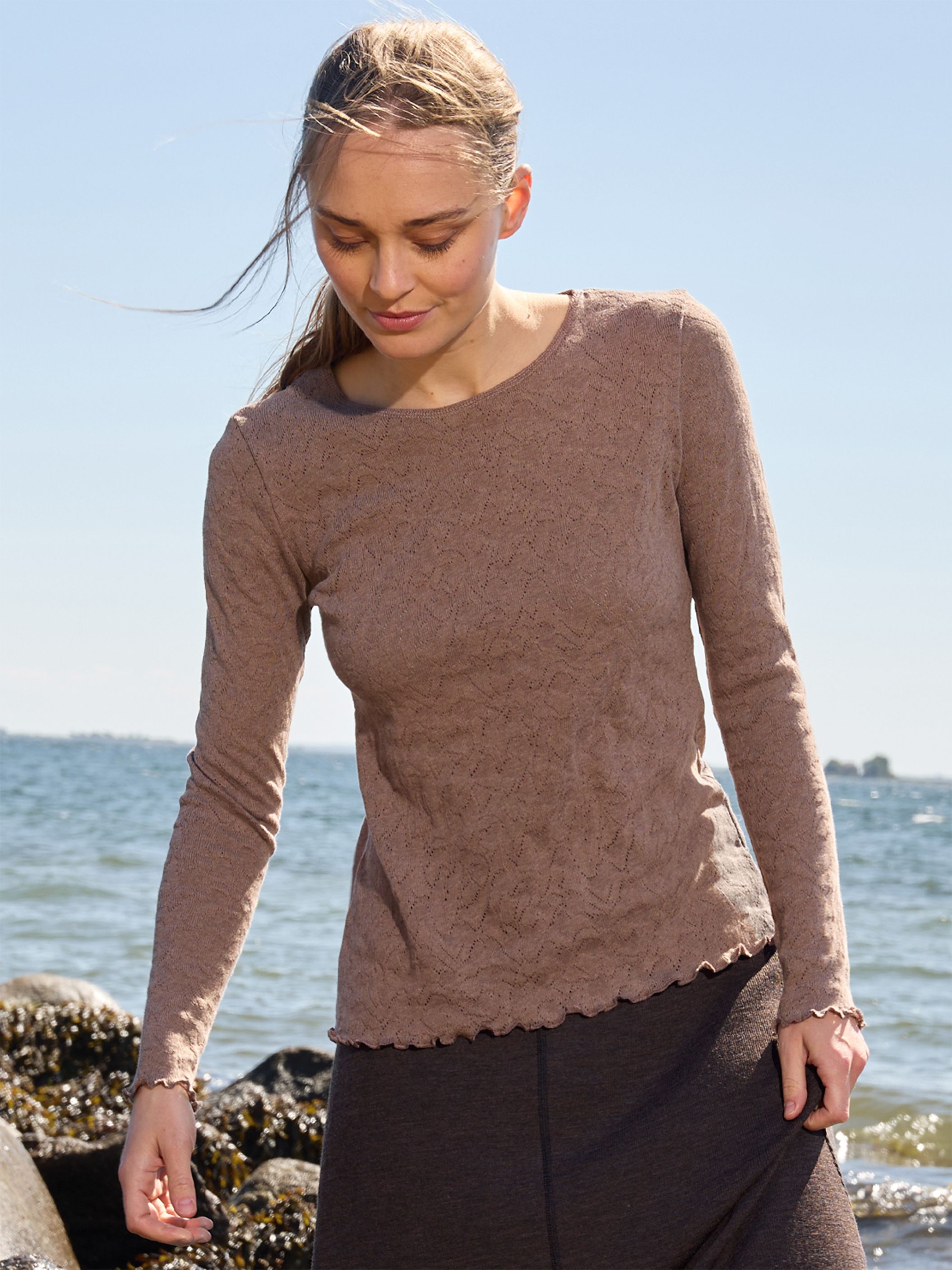 Shirt jacquard organic cotton
